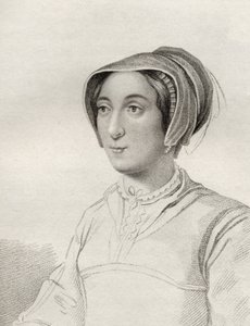 Elizabeth Cooke, gegraveerd door Rivers, illustratie uit 